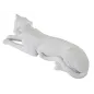 LEOPARDO Leżak Biały 38 12,5 15,3 cm